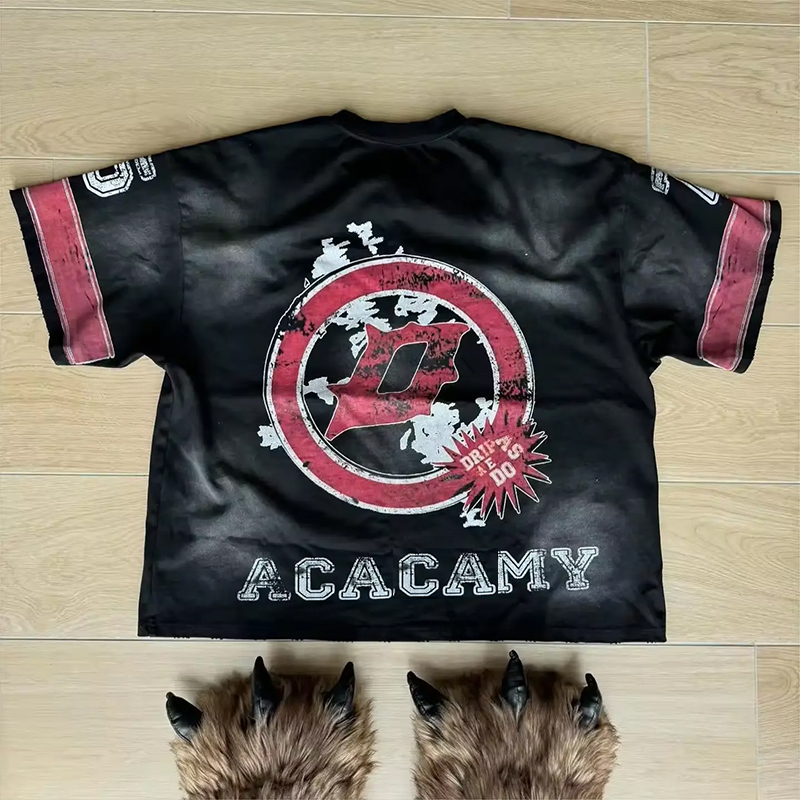 our men's rock t-shirts at hongfeng feature bold graphics and premium embroidered details.